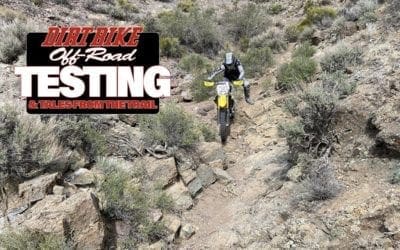 ON THE TRAIL TESTING AND TALES FROM THE TRAIL- TESTING AT THE NEVADA 200 | Dirt Bike Magazine