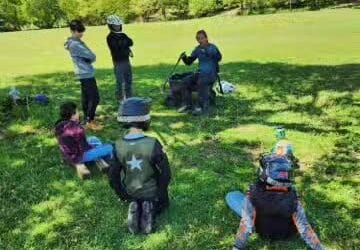 Great day on the range today with a great group!! Here we are taking a much deserved break. We’ll, not a break exactly, cause of course we’re talking bikes in this pic … #dirtbikeclass #dirtbikelessons #dirtbiketraining #tdbablog